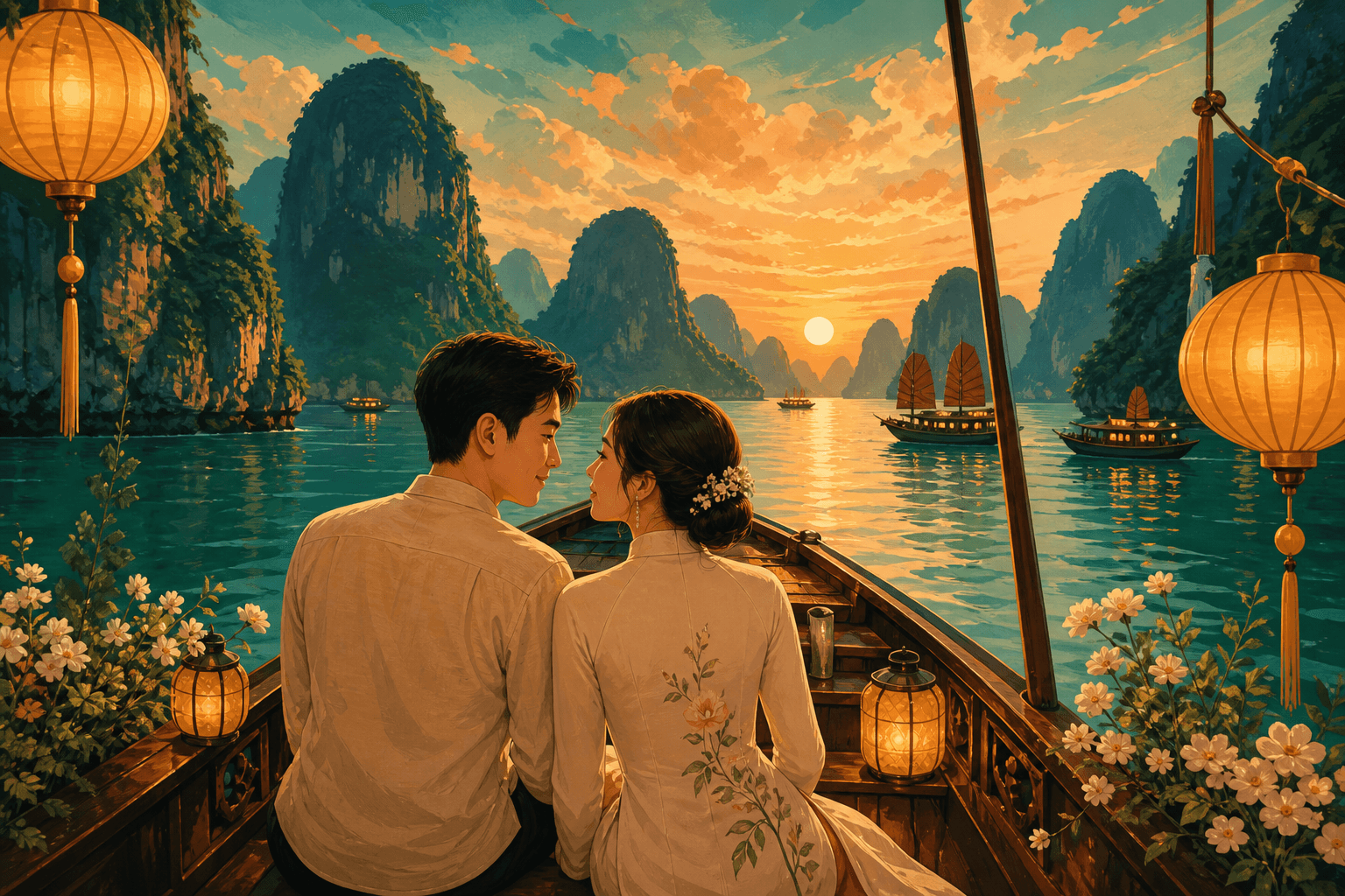 Ha Long Bay — our last adventure before the big one